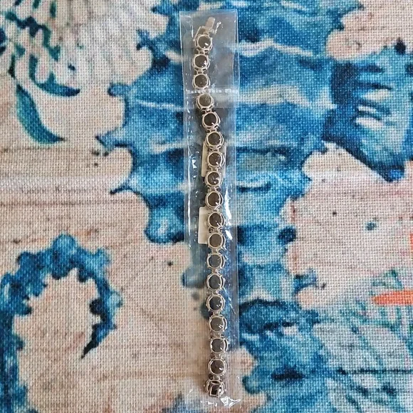 Smokey Quartz Tennis Bracelet